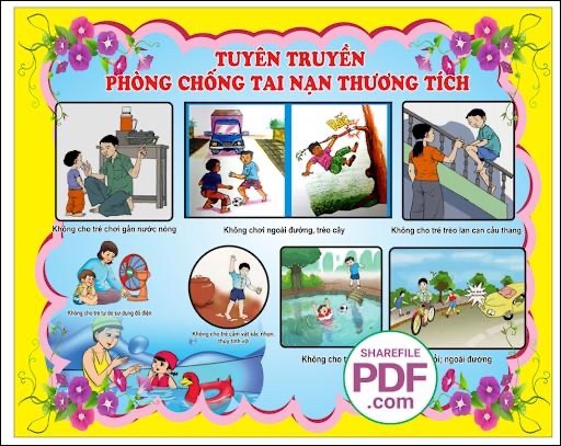 BÀI TUYÊN TRUYỀN PHÒNG CHỐNG TAI NẠN THƯƠNG TÍCH, ĐUỐI NƯỚC CHO TRẺ EM NĂM 2025